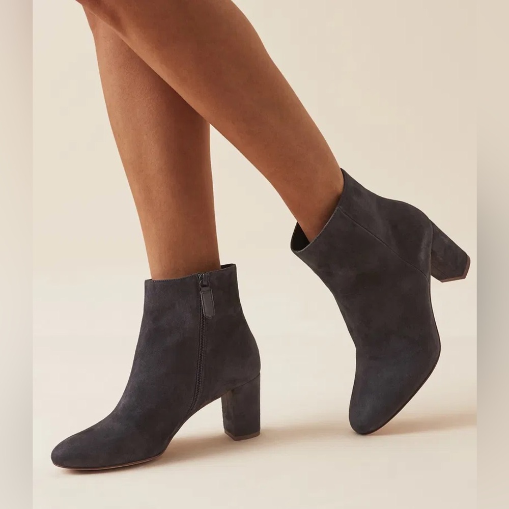 Reiss Florens suede boot